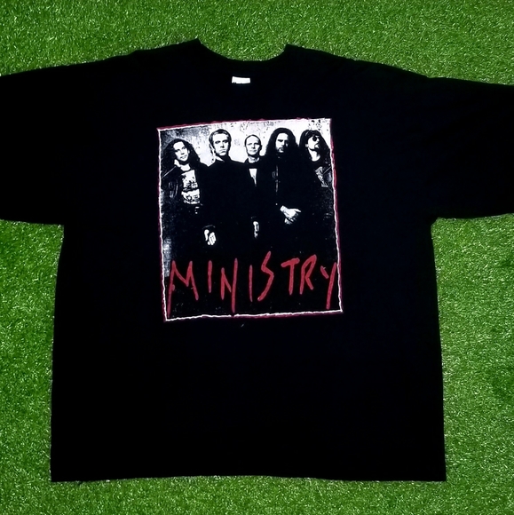 Vintage 9s Ministry Band In Concert Tee 